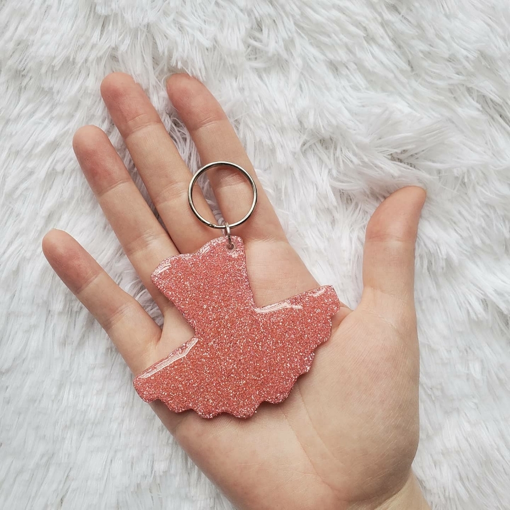 Lovely Dress Key Chain/Bag tag